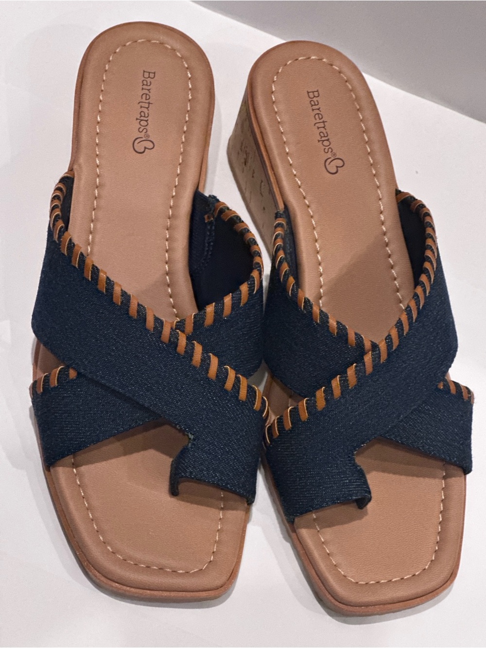 BareTraps Denim Paige slip-on sandal - Picture 4 of 11